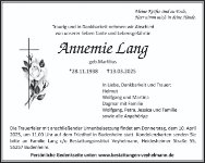 eine Anzeige