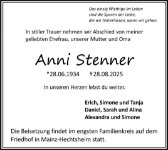 eine Anzeige