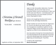 eine Anzeige