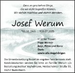 eine Anzeige