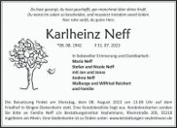 eine Anzeige